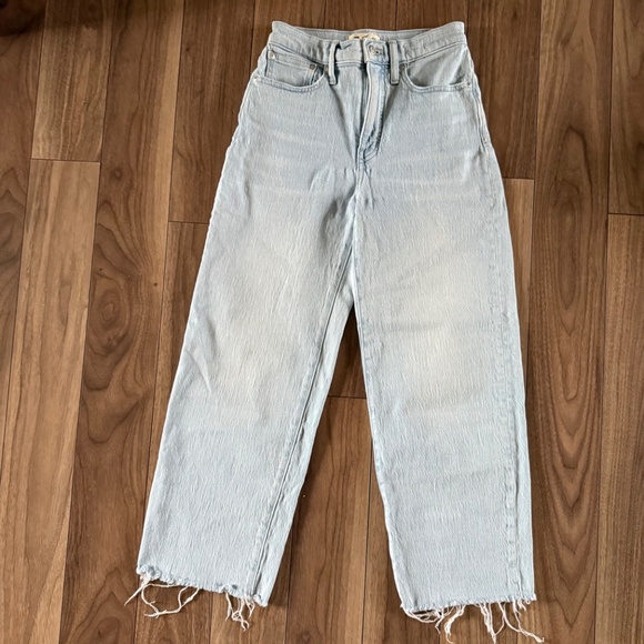 Madewell | The Perfect Vintage Wide Leg Crop Jeans | Size 24 - Picture 2 of 7